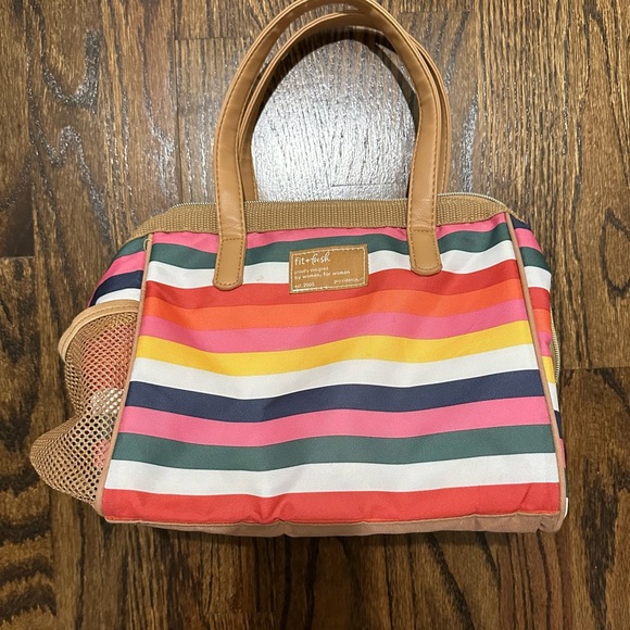 Fit & Fresh Cloverdale Adult Insulated Lunch Bag with Side Pouch - Picture 1 of 2
